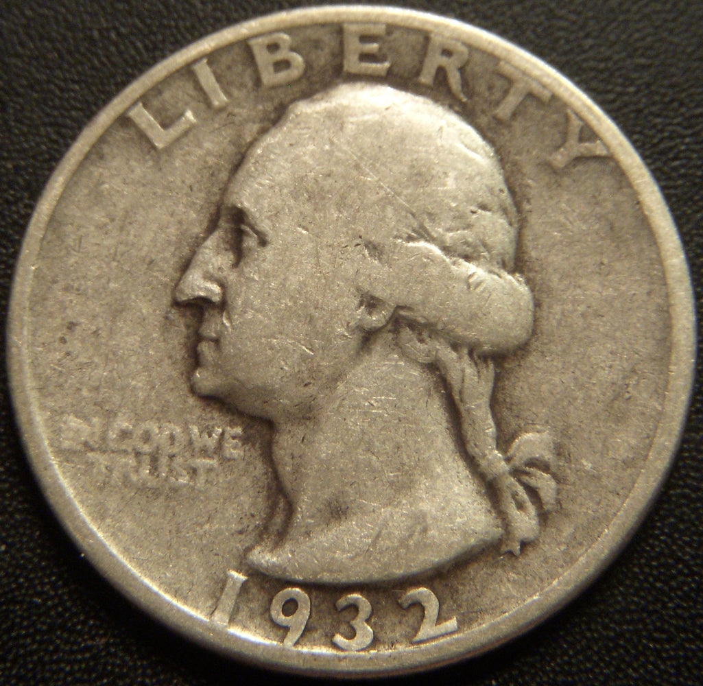 1932-D Washington Quarter - Very Good