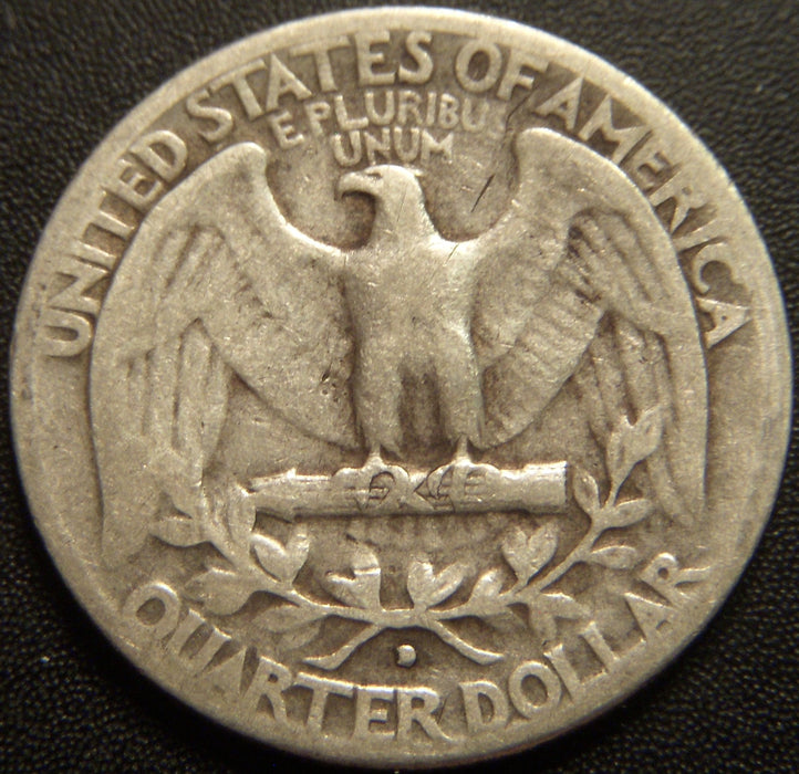 1932-D Washington Quarter - Very Good