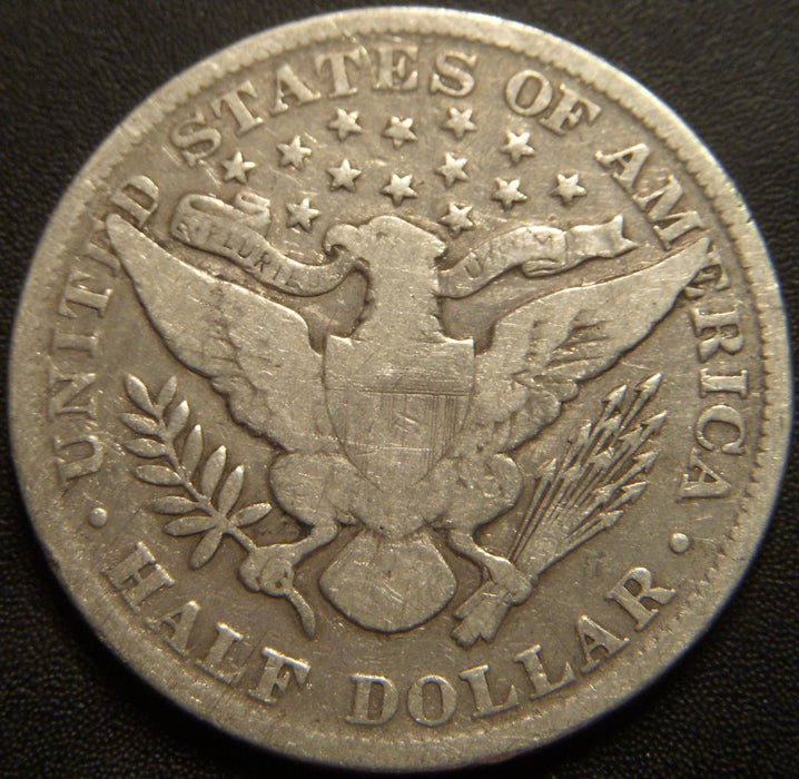 1893 Barber Half Dollar - Good+