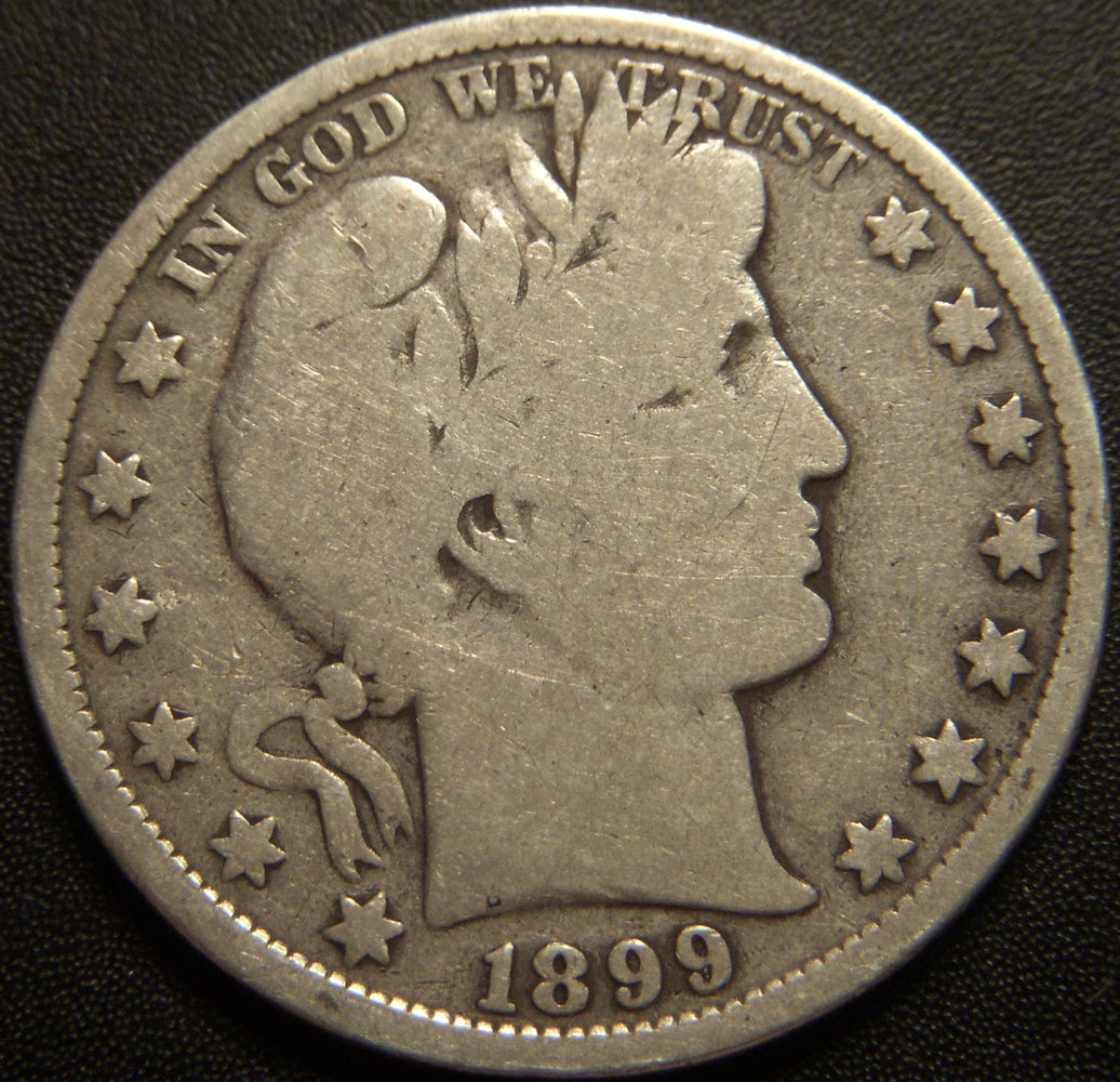 1899 Barber Half Dollar - Good+