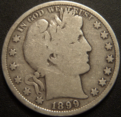 1899 Barber Half Dollar - Good+