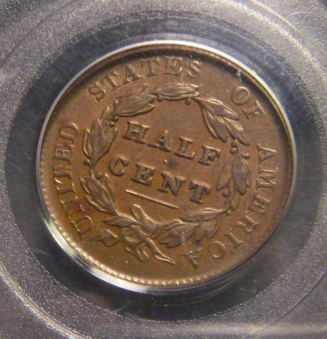 1829 Half Cent - PCGS XF 40