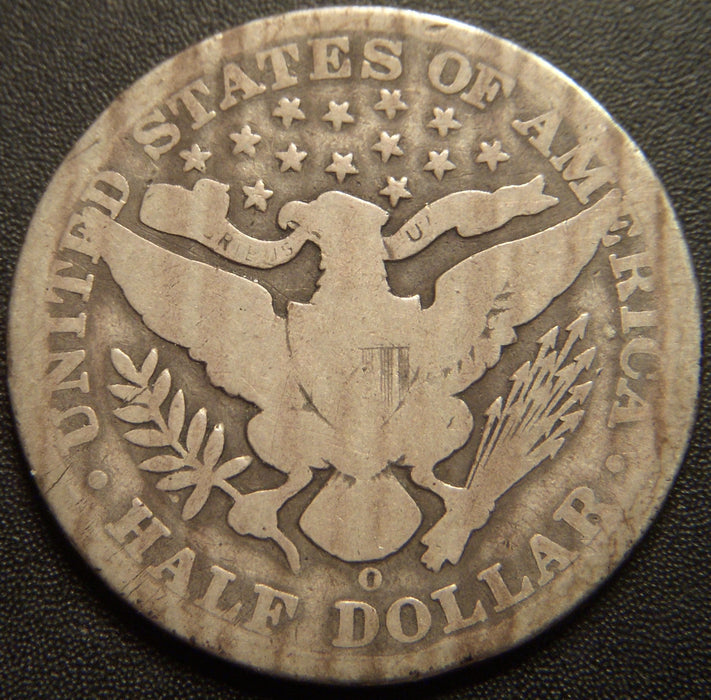 1901-O Barber Half Dollar - Good