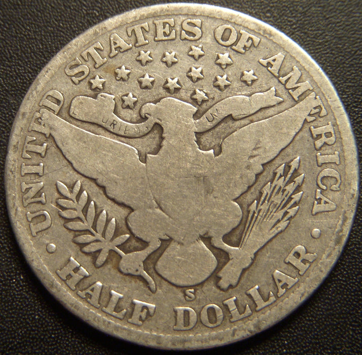 1904-S Barber Half Dollar - Good