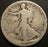 1916 Walking Half Dollar - Good