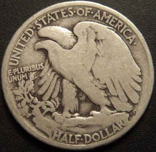 1916 Walking Half Dollar - Good