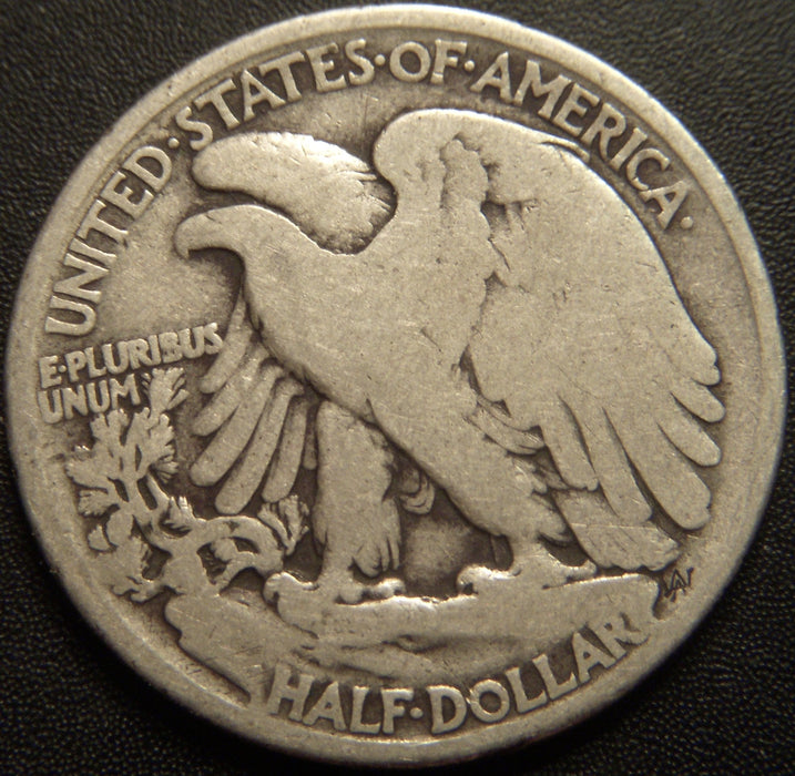 1916 Walking Half Dollar - Good