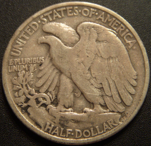 1929-D Walking Half Dollar - Very Good