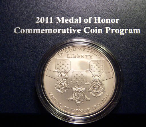 2011-S Medal of Honor Uncirculated Silver Dollar