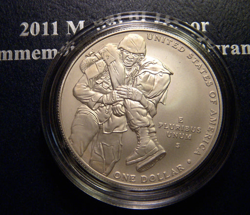 2011-S Medal of Honor Uncirculated Silver Dollar