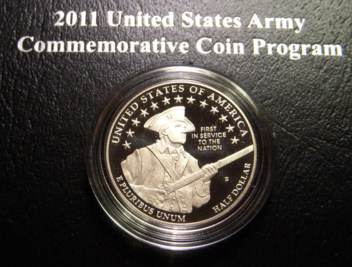 2011-S Army Proof Half Dollar