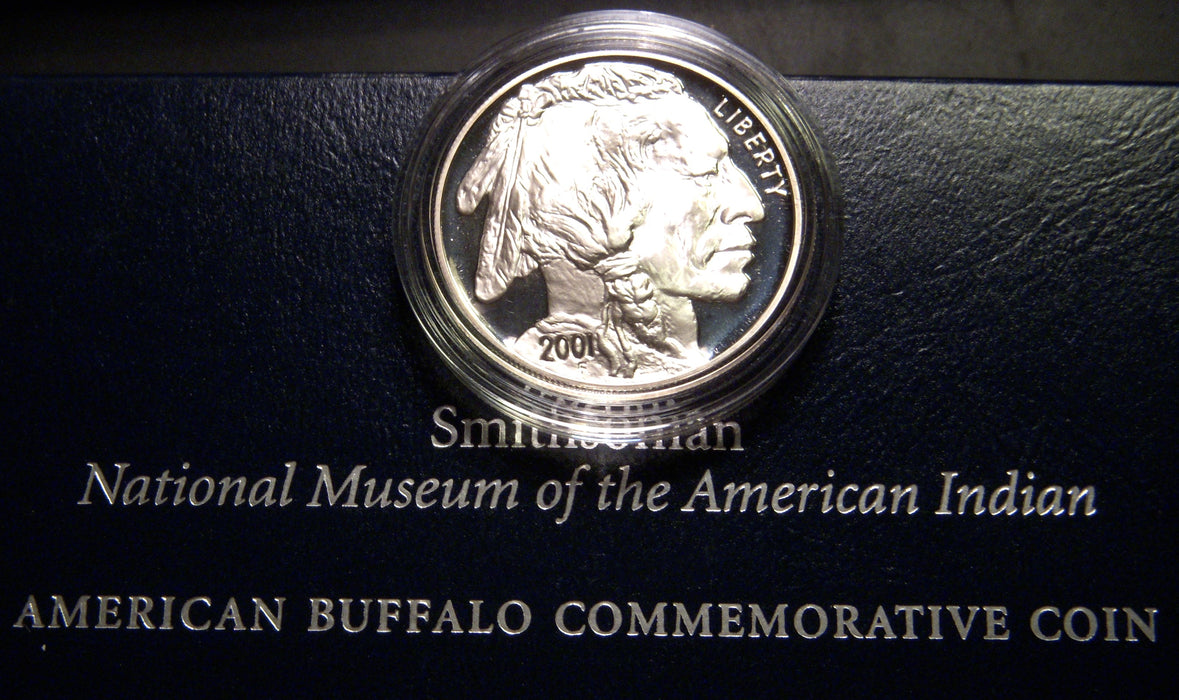 2001-P Proof Silver Buffalo Dollar