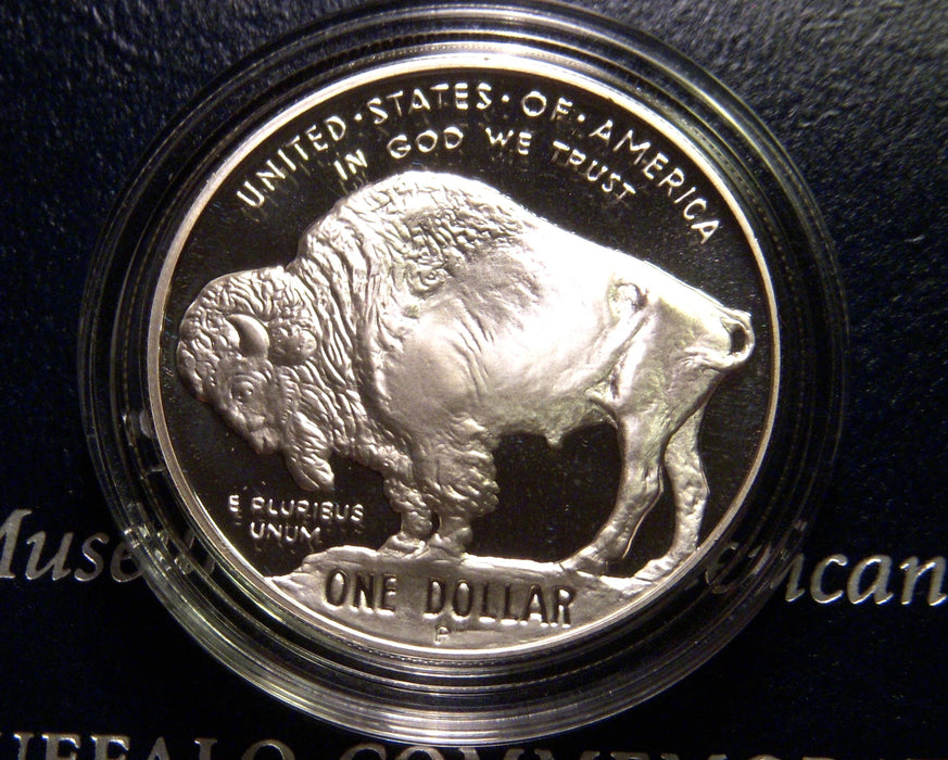 2001-P Proof Silver Buffalo Dollar