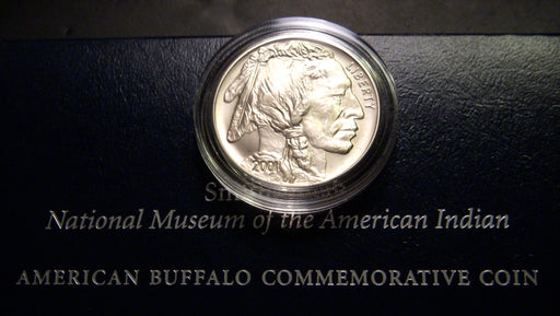 2001-D Uncirculated Silver Buffalo Dollar