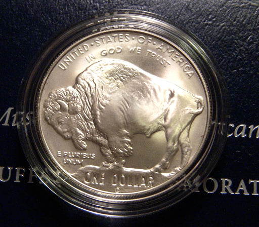 2001-D Uncirculated Silver Buffalo Dollar