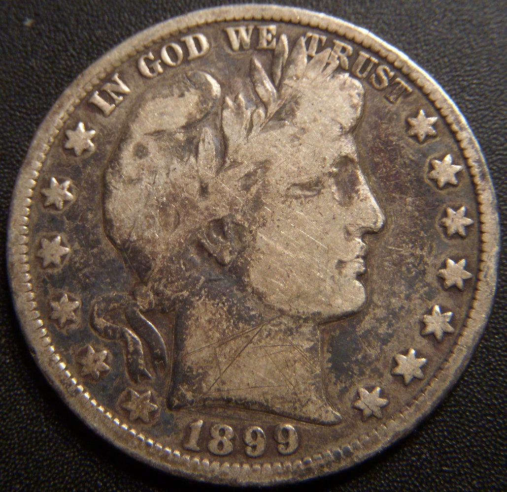 1899 Barber Half Dollar - Very Good