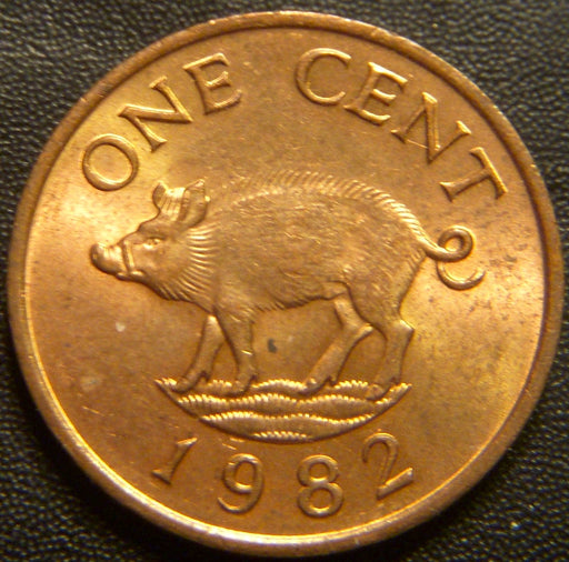 1982 One Cent - Bermuda