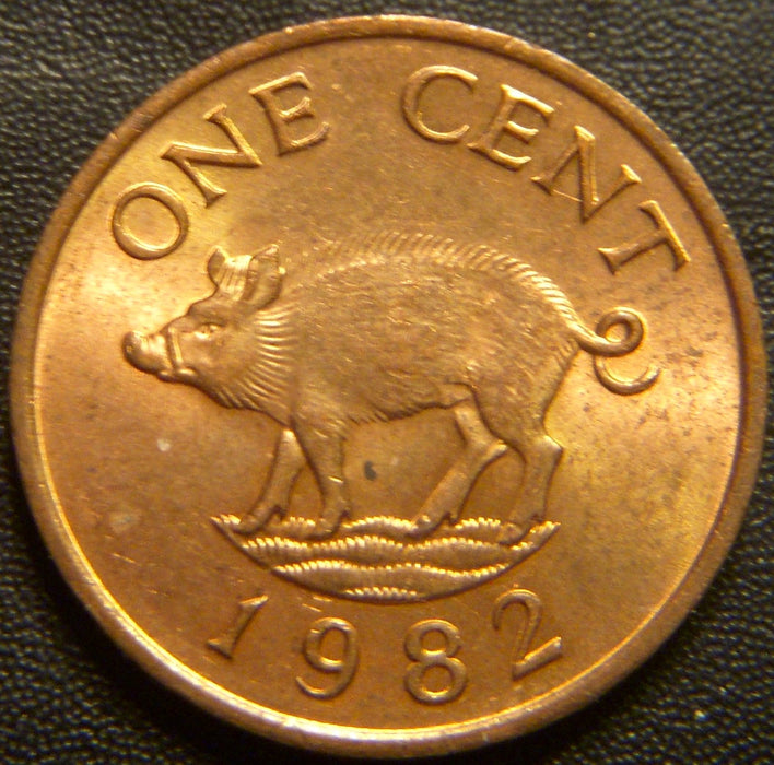 1982 One Cent - Bermuda