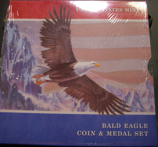 2008 Bald Eagle Coin & Medal Set