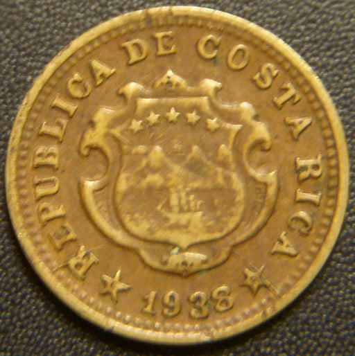 1938 5 Centimos - Costa Rica