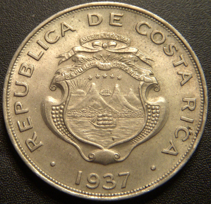1937 1 Colon - Costa Rica