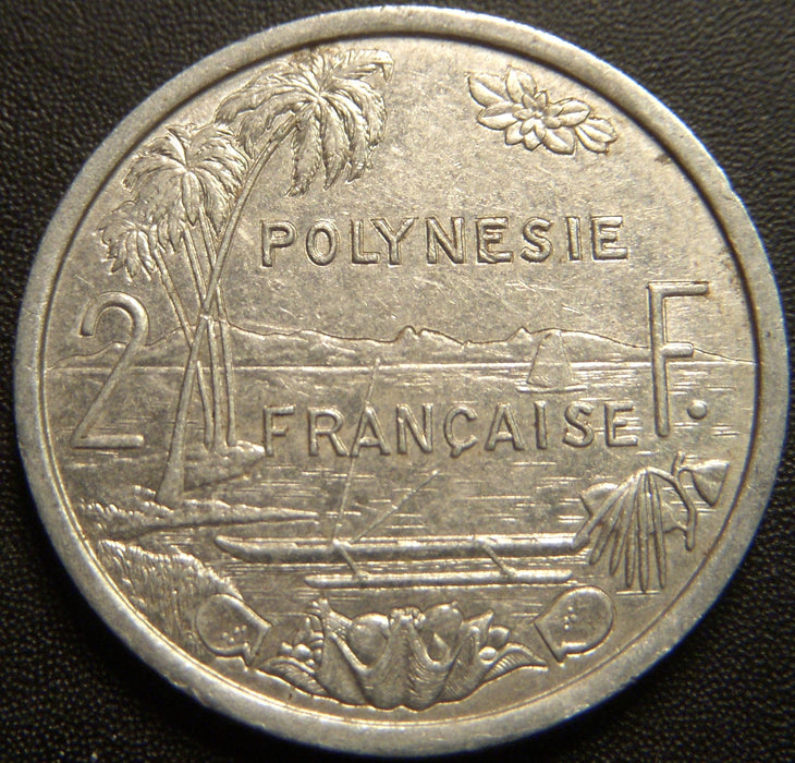 1986 2 Francs - French Polynesia