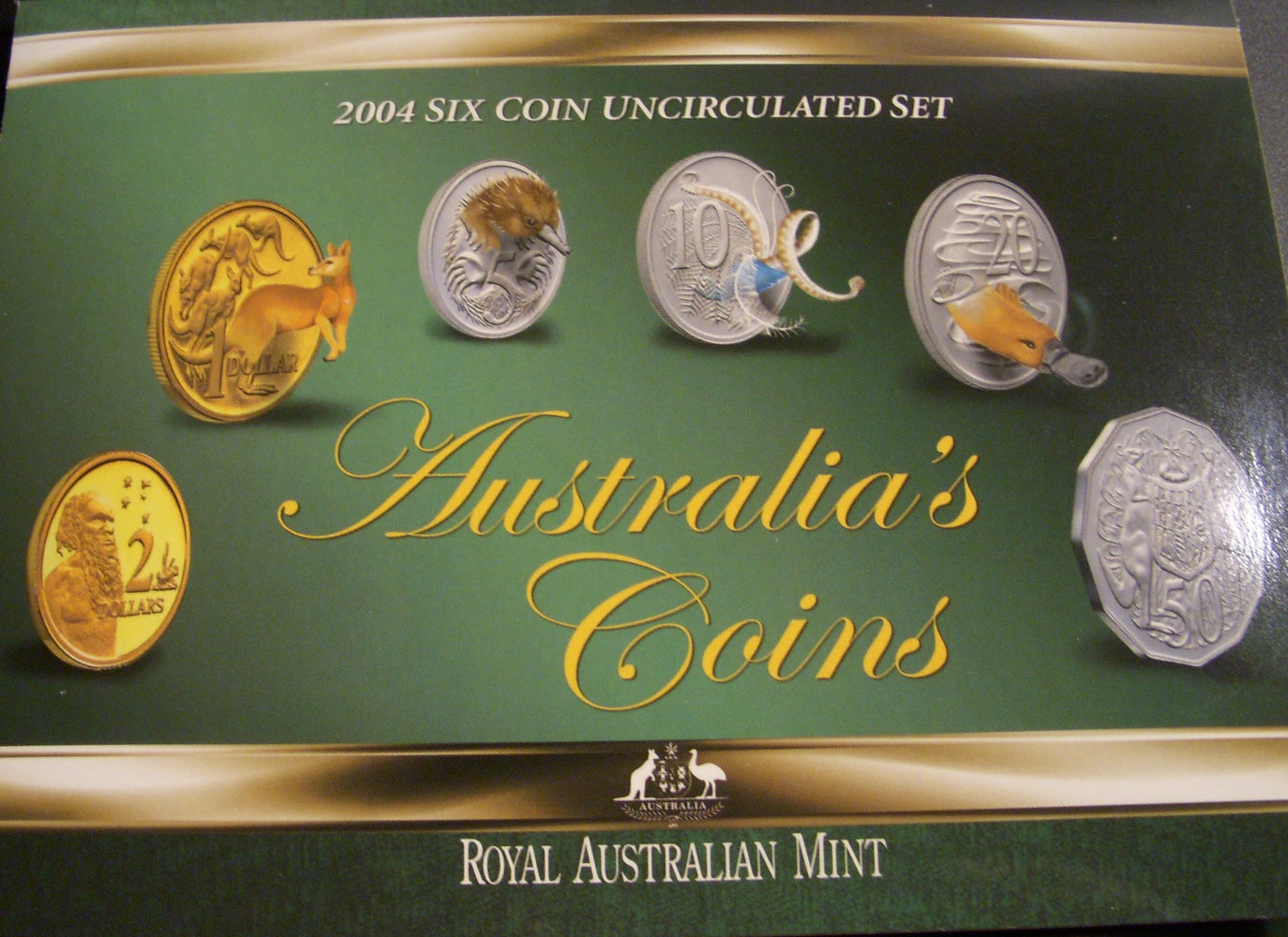 2004 Six Coin Uncirculated Set - Australia