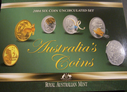 2004 Six Coin Uncirculated Set - Australia