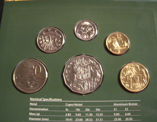 2004 Six Coin Uncirculated Set - Australia