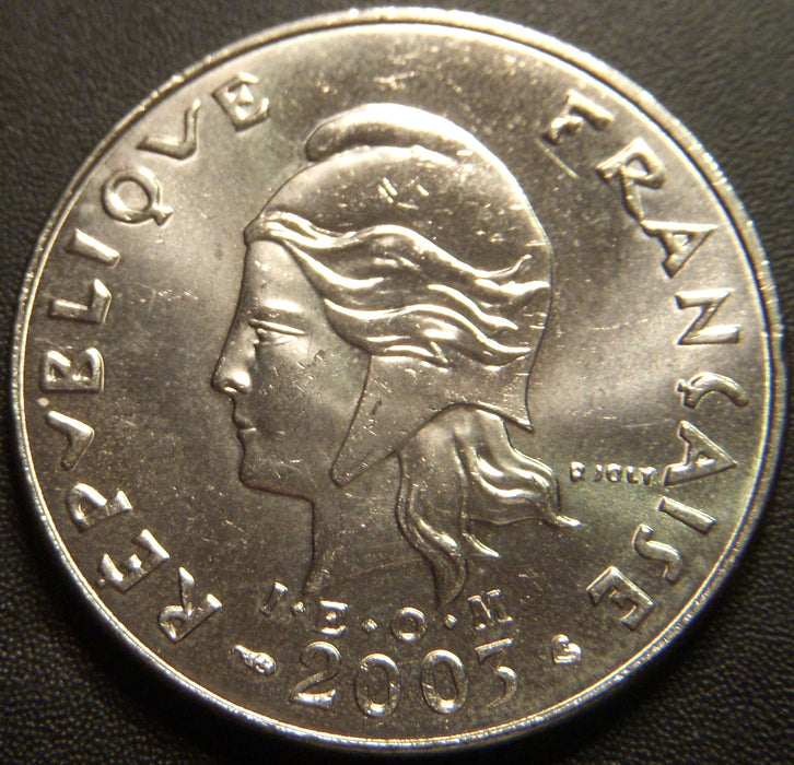2003 20 Francs - French Polynesia
