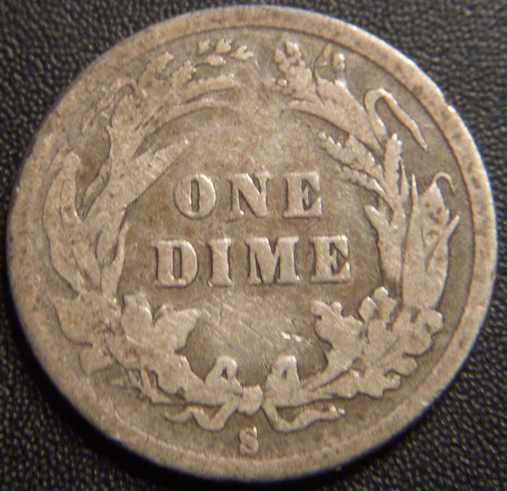 1895-S Barber Dime - Good