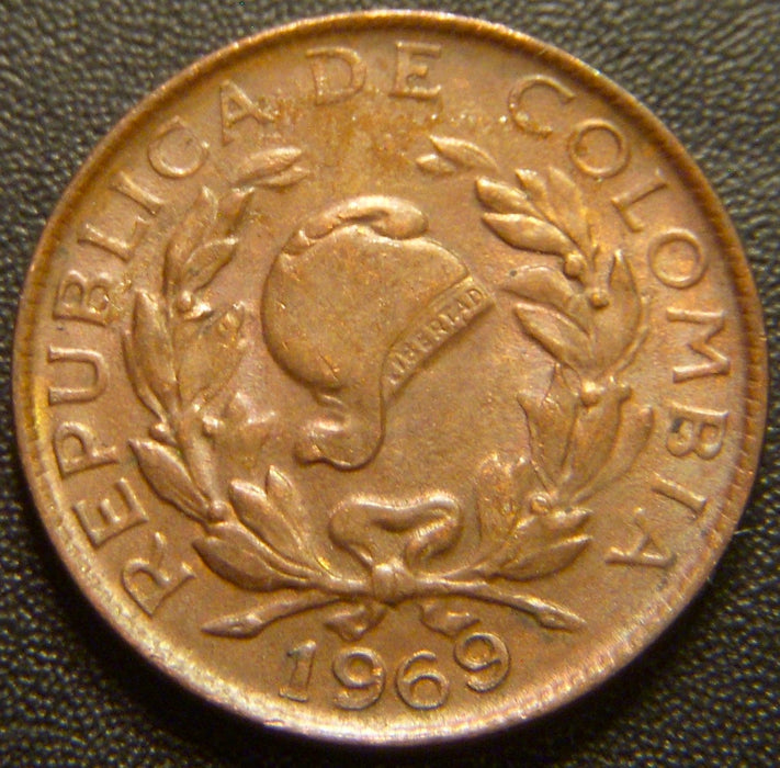 1969 1 Centavo - Colombia