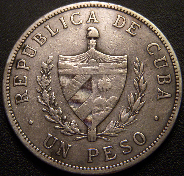 1915 Un Peso - Cuba