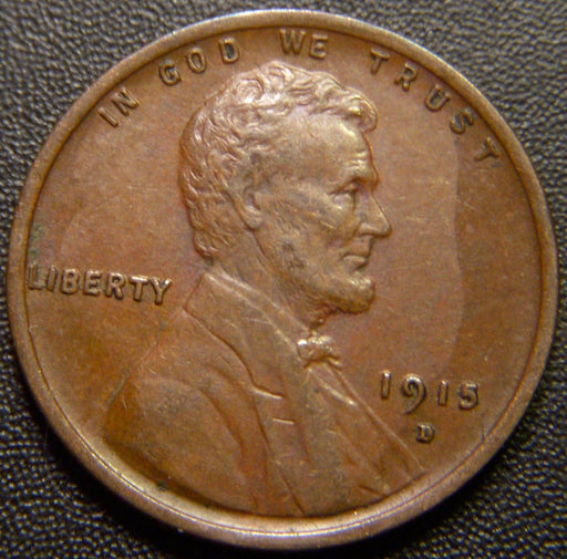 1915-D Lincoln Cent - AU/Unc