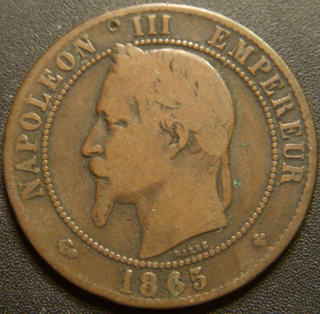 1865BB 10 Centimes - France