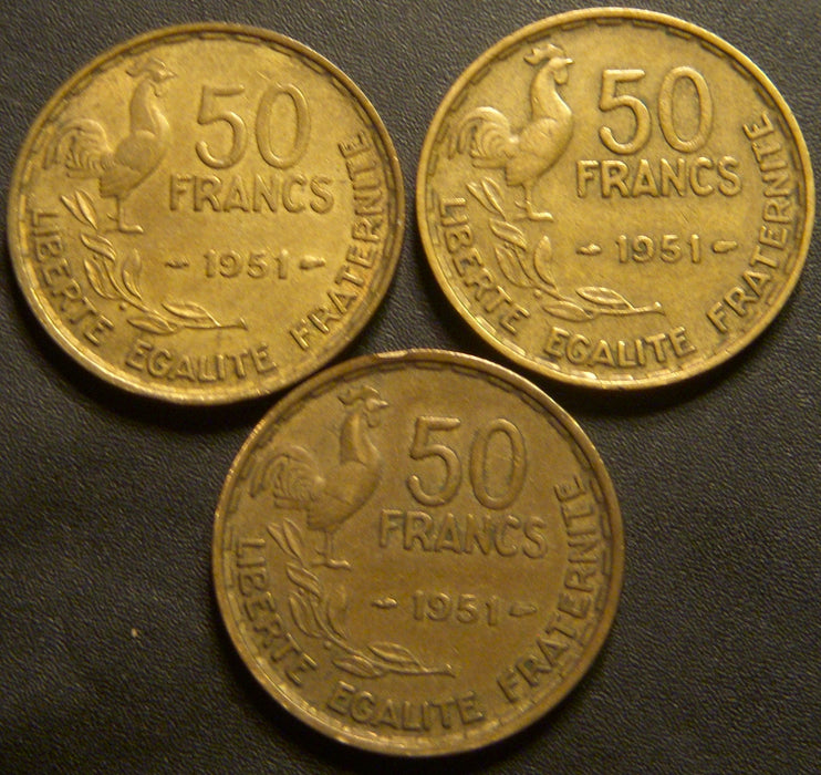1951 50 Francs - France
