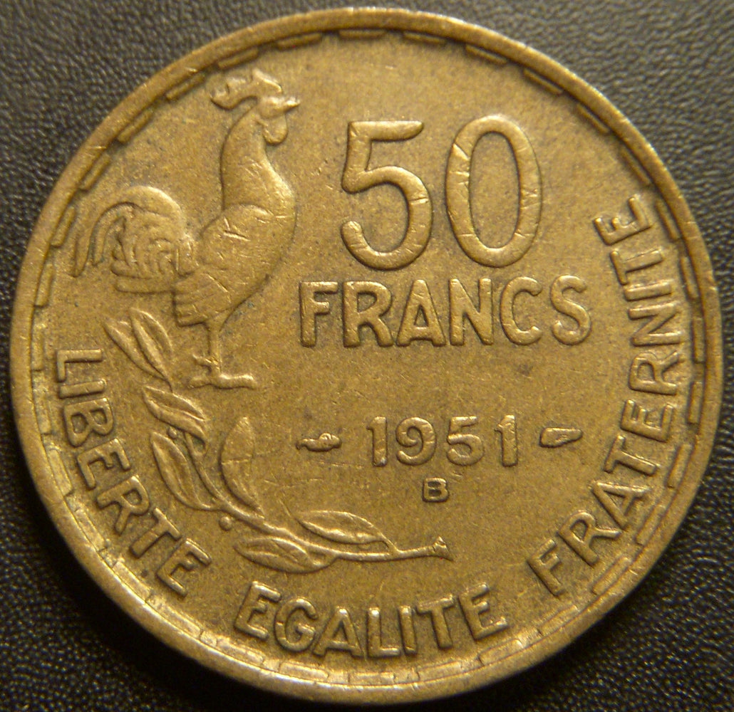 1951B 50 Francs - France