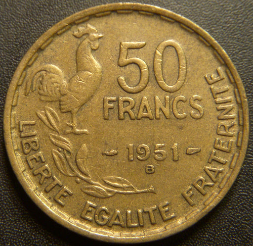 1951B 50 Francs - France