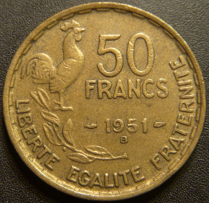 1951B 50 Francs - France