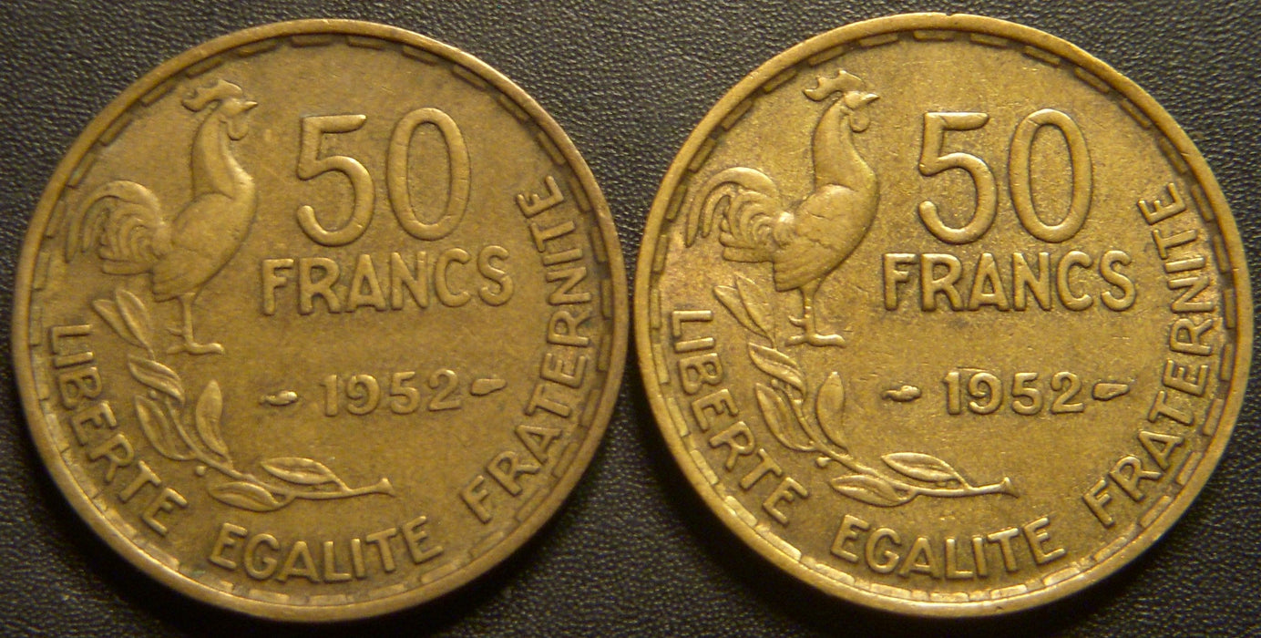 1952 50 Francs - France