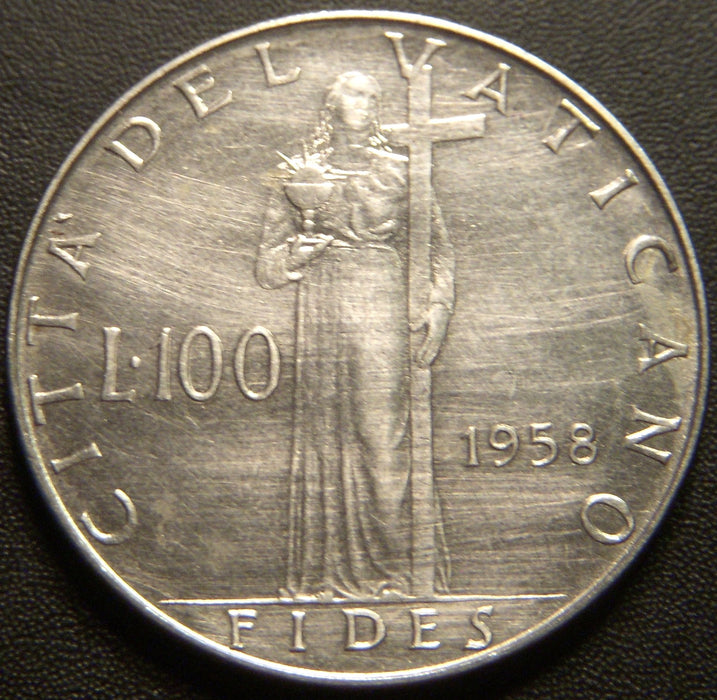 1958 100 Lire - Vatican City