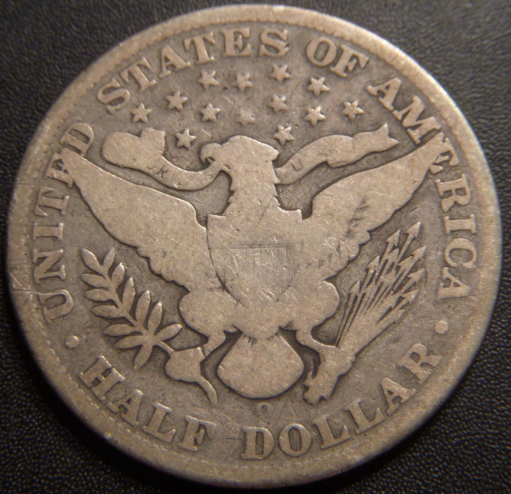 1893-O Barber Half Dollar - Good