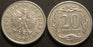 1991mw 20 Groszy - Poland