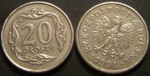1991mw 20 Groszy - Poland