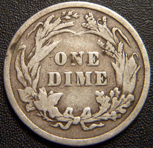 1892 Barber Dime - Good