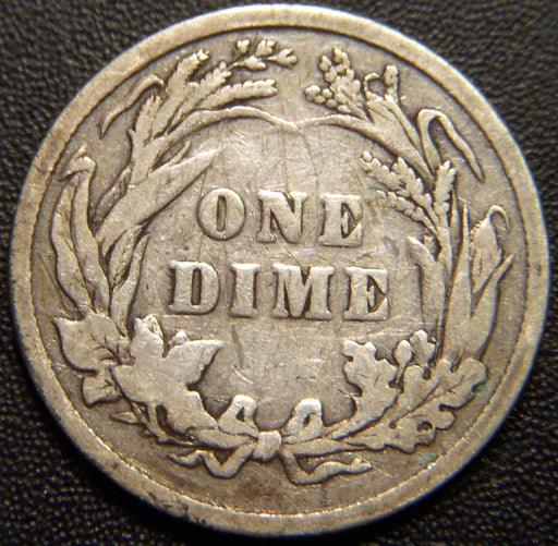 1892 Barber Dime - Good