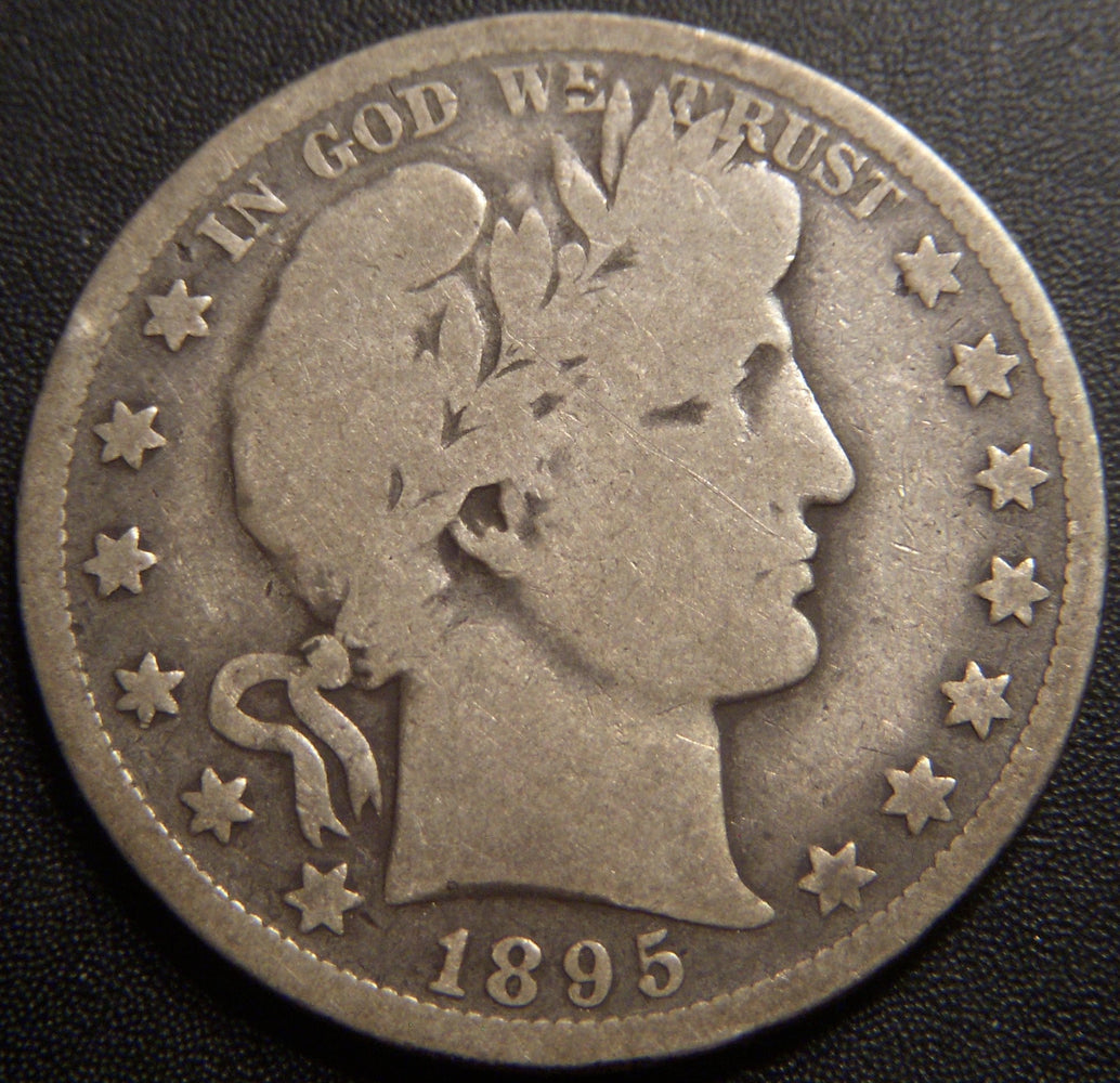 1895-O Barber Half Dollar - Good