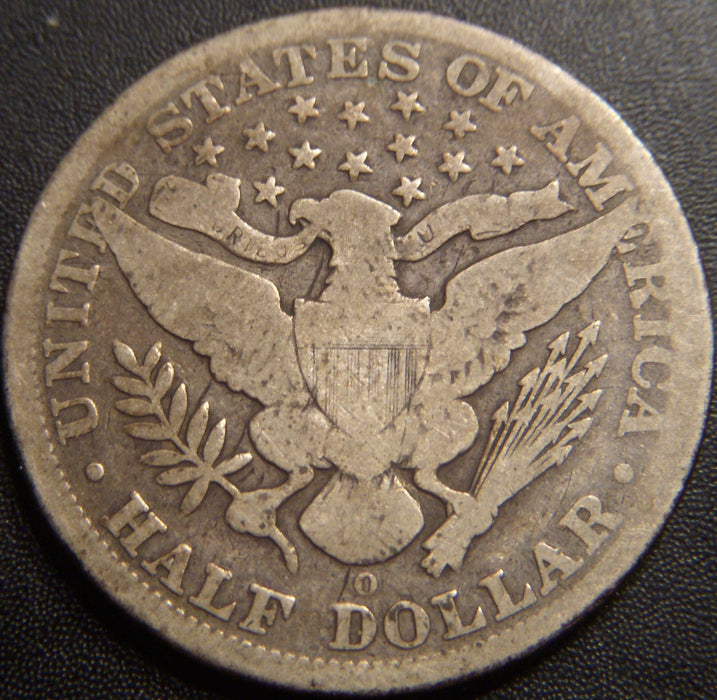 1895-O Barber Half Dollar - Good