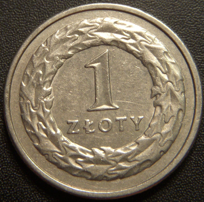 1992mw 1 Zloty - Poland