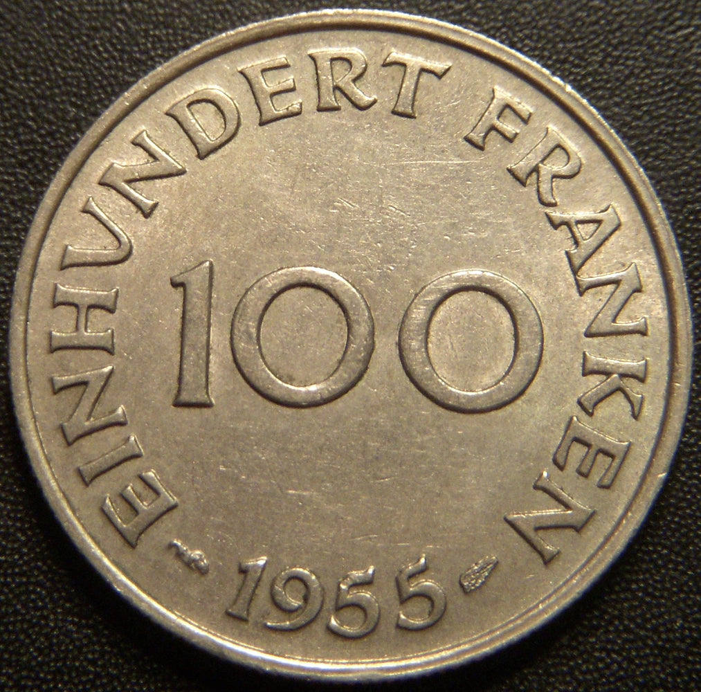 1955 100 Franken - Saarland